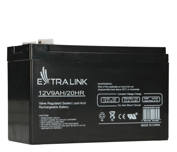 ExtraLink Akumulator AGM 12V 9AH - 1086646 - zdjęcie
